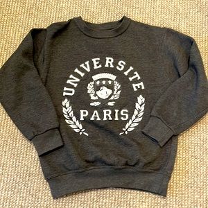 University of Paris Sweatshirt-gray xs